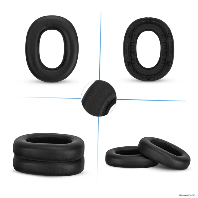 Alt view image 7 of 7 - Replacement Earpads for AKG N700NC Headphones - Soft PU Leather & Memory Foam Ear Pad Cushion for Additional Comfort - by Brainwavz