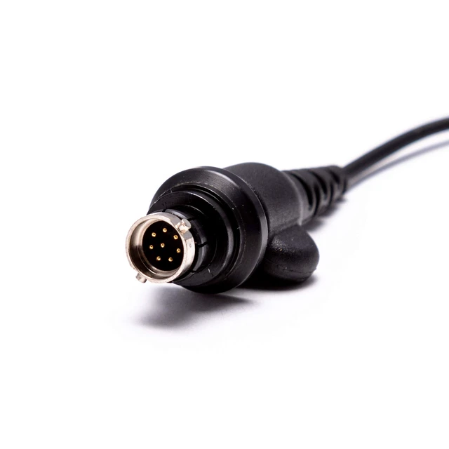 Alt view image 2 of 3 - Impact 8-Pin Listen Only Earpiece for Motorola APX Speaker Microphones HMN4101 HMN4103 and HMN4104