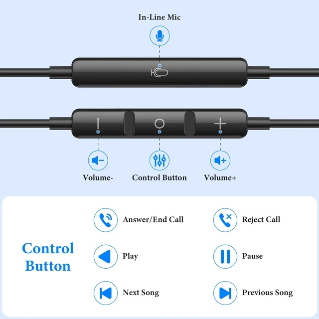 Alt view image 6 of 7 - Wired Headphones for iPhone 14 13 Pro MFi-Certified Lighting Purple | Cord Earbuds for iPhone 12 11 XS Max XR XS SE 8 Plus Right Angle Plug Magnetic Earphones Built-in Mic Volume Control Headset