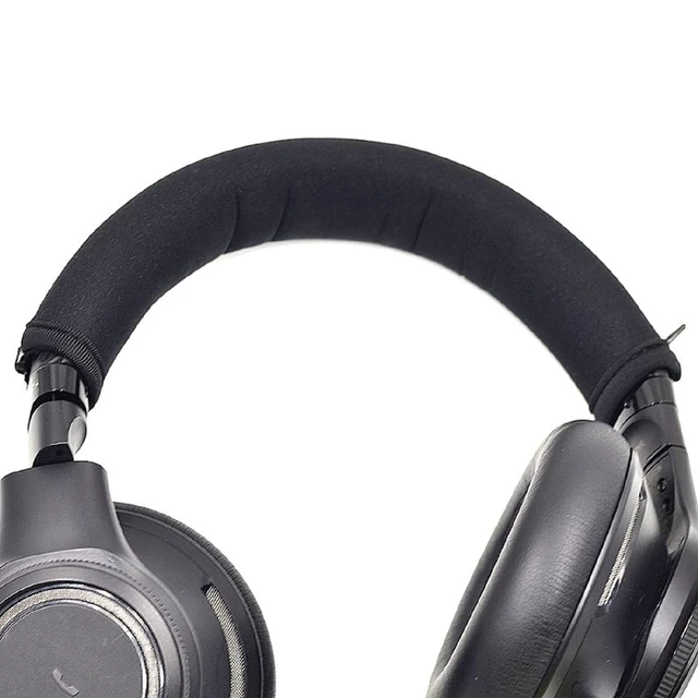 Alt view image 4 of 4 - VEVER VEKEFF Replacement Ear Cushions Pad Earpads with Headband Set for Plantronics Backbeat Pro 2 Noise Cancelling Headphones, Black