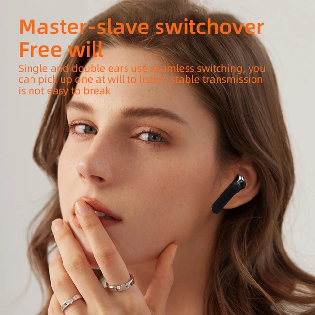 Alt view image 7 of 7 - 2024 NEW Version True Wireless Bluetooth Earbuds in-Ear Headphones Headset with Charging Case Compatible with Apple & Android, Dual Connect, Built-in Microphone, Stereo Sound - Model 7