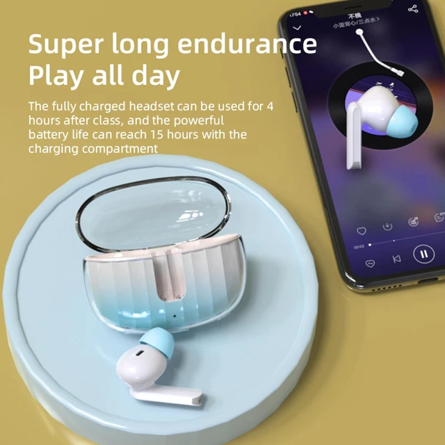 Alt view image 5 of 7 - 2024 NEW Version True Wireless Bluetooth Earbuds in-Ear Headphones Headset with Charging Case Compatible with Apple & Android, Dual Connect, Built-in Microphone, Stereo Sound - Model 7
