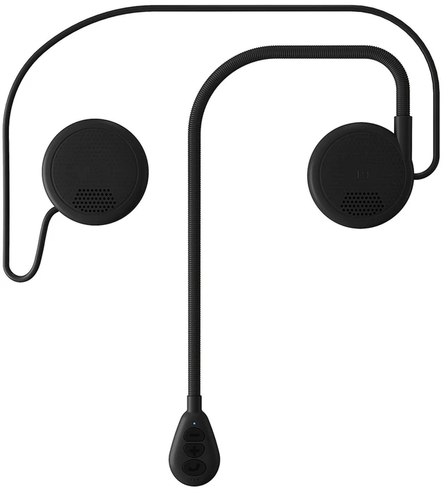 Main image of LYANGET Motorcycle Helmet Bluetooth Earphones, 0.35-Inch Ultra-Thin Wireless 5.0 Headset with Hands-Free Calling & Auto Answer, Supports One-to-Two Device Connection, Easy to Install for Riding