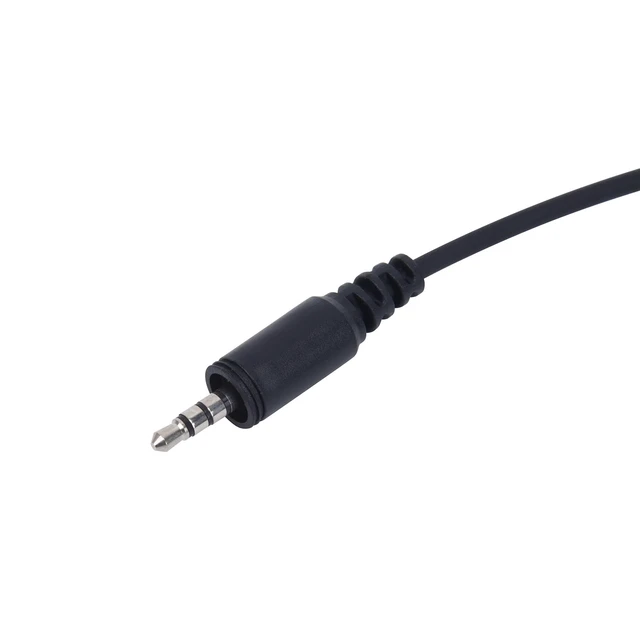 Alt view image 2 of 4 - SVXSODA C-Ring Walkie Talkie Earpiece with PTT Mic, 3.5mm Single Pin Radio Headset, Compatible with Kenwood KHS-34 ProTalk PKT-23 Two Way Radios