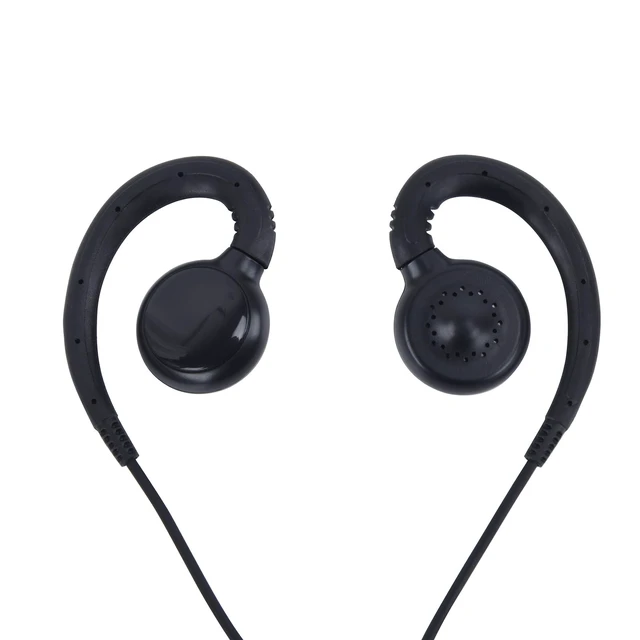 Alt view image 3 of 4 - SVXSODA C-Ring Walkie Talkie Earpiece with PTT Mic, 3.5mm Single Pin Radio Headset, Compatible with Kenwood KHS-34 ProTalk PKT-23 Two Way Radios