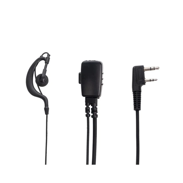 Alt view image 7 of 7 - Sarcia K Plug 2 Pin earpiece for K1 NX1300 UV5R Pxton WouXun Radios,10PCS | G Shape earbuds Compatible with NX1200 TK3360TK3140 RT15 RT21 RT22 RT68 Walkie Talkie