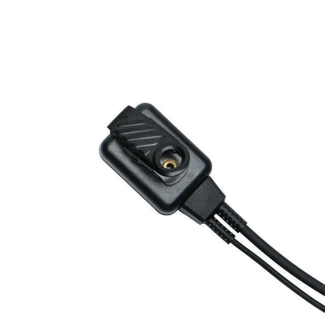 Alt view image 5 of 7 - Sarcia K Type 2Pin Earpiece for K1 NX1300 RT15 RT22 UV5R 2 Way Radio,4 PCS | K Plug headset Compatible with TK3230 TK3360 NX1200 RT68 Pxton Betch Walkie Talkie