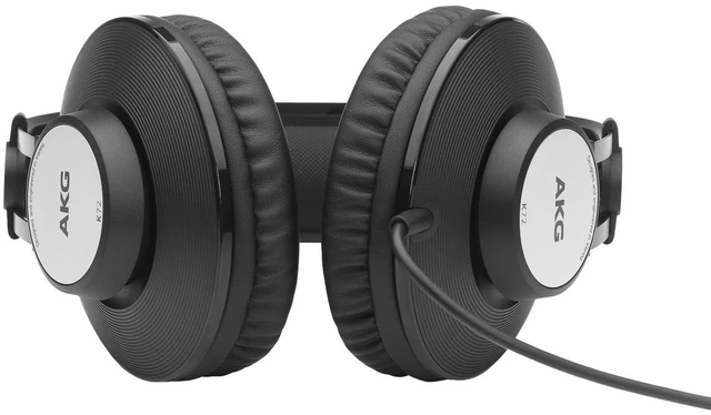 Alt view image 6 of 7 - AKG Pro Audio K72 Over-Ear, Closed-Back, High-Sensitivity, High Output 40mm drivers, Studio Professional Headphone. Also Great for Portable Devices. Black.