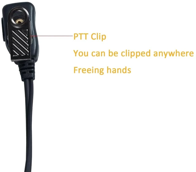 Alt view image 6 of 7 - TDYU G Shape Earpiece Compatible with Cobra PX650 Cxt195 10PCS