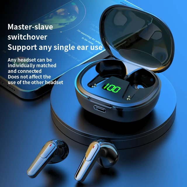 Alt view image 2 of 7 - 2024 NEW Version True Wireless Bluetooth Earbuds in-Ear Headphones Headset with Charging Case Compatible with Apple & Android, Dual Connect, Built-in Microphone, Stereo Sound - Model 31