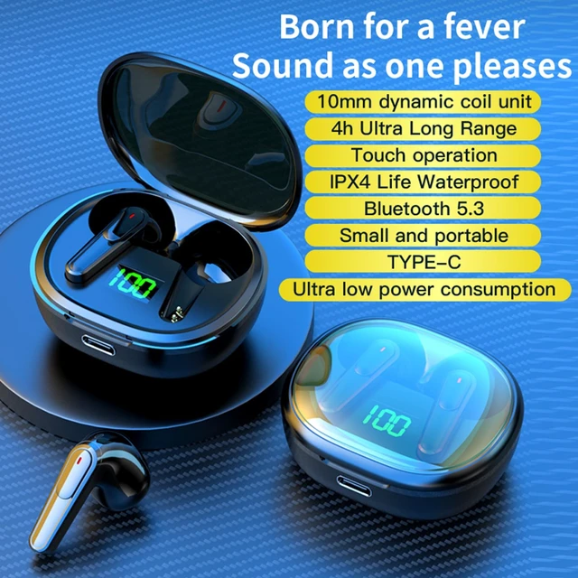 Alt view image 4 of 7 - 2024 NEW Version True Wireless Bluetooth Earbuds in-Ear Headphones Headset with Charging Case Compatible with Apple & Android, Dual Connect, Built-in Microphone, Stereo Sound - Model 31