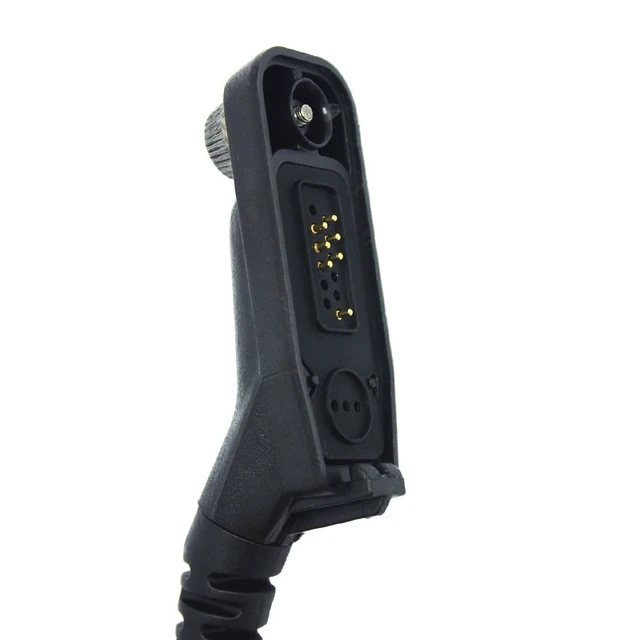 Alt view image 2 of 4 - GoodQbuy® Covert Acoustic Tube Earpiece Headset Mic for Motorola XPR6500 XPR6550 XPR6580 XiRP8200 APX7000 APX6000 Radio Security Door Supervisor