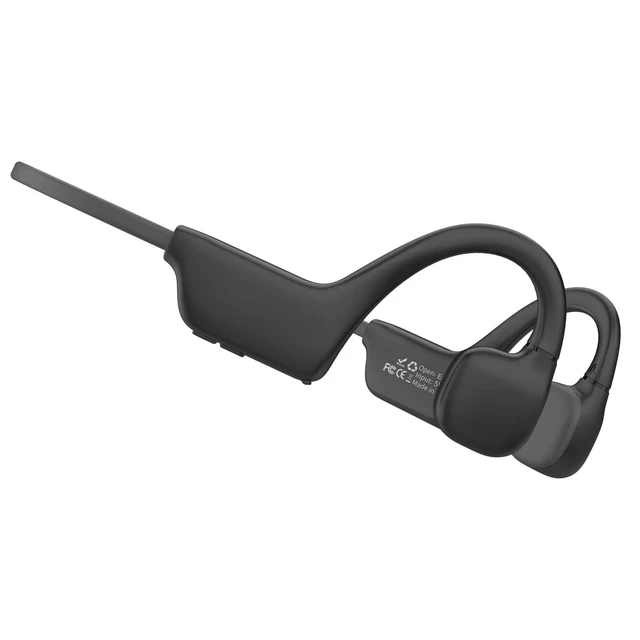 Alt view image 5 of 6 - Blue Bit Link Bone Conduction Sports Headphones Open-Ear Bluetooth 5.3 Wireless Earphones, Lightweight & Sweatproof, IPX5 Waterproof Headset for Running, Cycling & Hiking