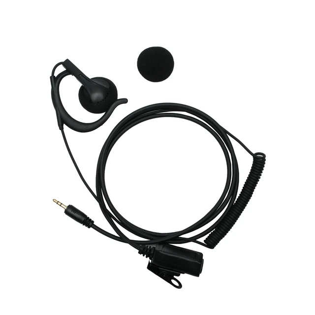 Alt view image 2 of 7 - 1 Pin 2.5MM G Shape Earpiece for Cobra RX380 RX385 RX680 Radio,10PCS | Walkie Talkie Headset with PTT MIC Compatible with Cobra PX650 PX655 ACXT345 ACXT645