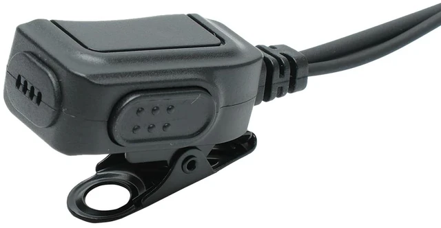 Alt view image 3 of 6 - 5 Pack Headset Earpiece with PTT Mic Compatible with Cobra Radios RX380 | 2.5mm 1-Pin Walkie Talkie,for RX680, ACXT645, PX650, PX655 Two-Way Radio