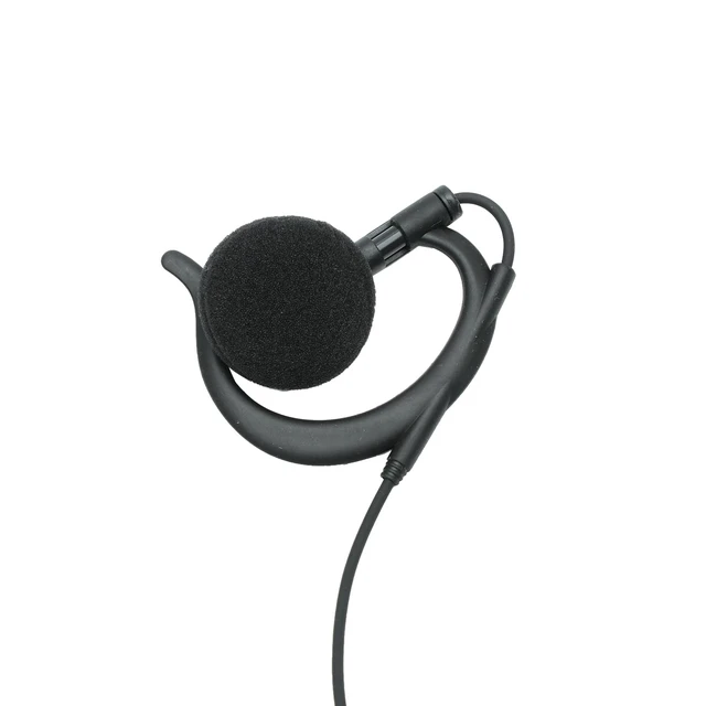 Alt view image 4 of 6 - 5 Pack Headset Earpiece with PTT Mic Compatible with Cobra Radios RX380 | 2.5mm 1-Pin Walkie Talkie,for RX680, ACXT645, PX650, PX655 Two-Way Radio