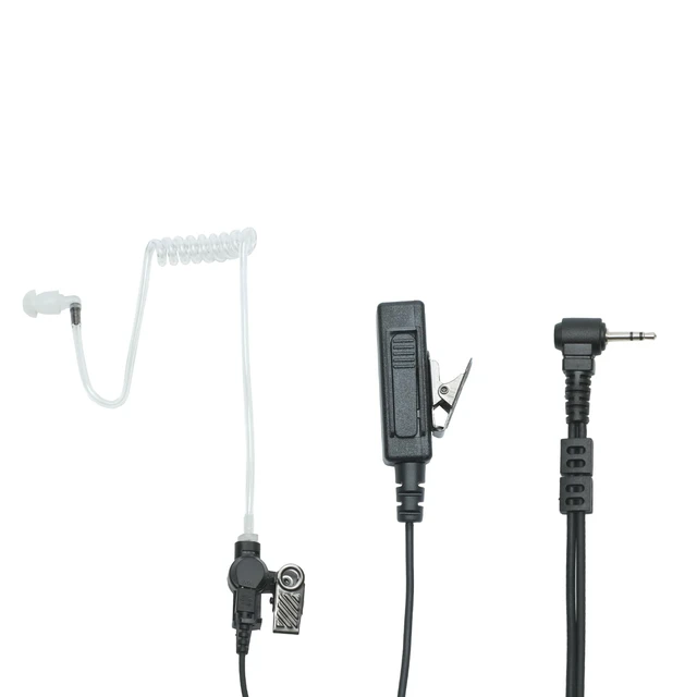 Alt view image 2 of 6 - BVMAG Acoustic Tube Headset Compatible with Motorola Talkabout MH230R 10PCS | MR350R T200 T200TP T260 T260TP T460 T600 MT350R 2 Way Radio