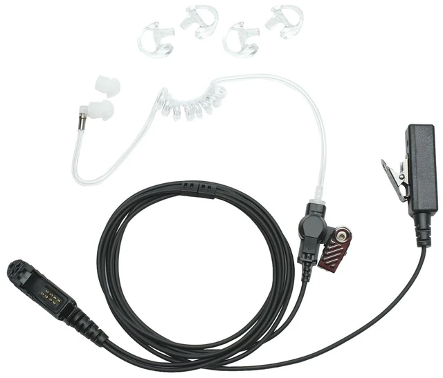 Main image of Sarcia XPR3300e XPR3500e earpiece Compatible with Motorola R5 Two Way Radio | Acoustic Tube Headset for XPR3300 XPR3500 P6600 Radio