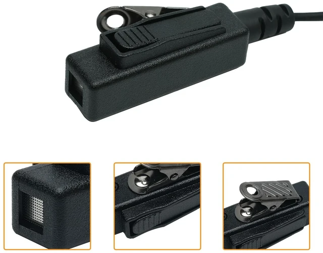 Alt view image 3 of 7 - Sarcia XPR3300e XPR3500e earpiece Compatible with Motorola R5 Two Way Radio | Acoustic Tube Headset for XPR3300 XPR3500 P6600 Radio