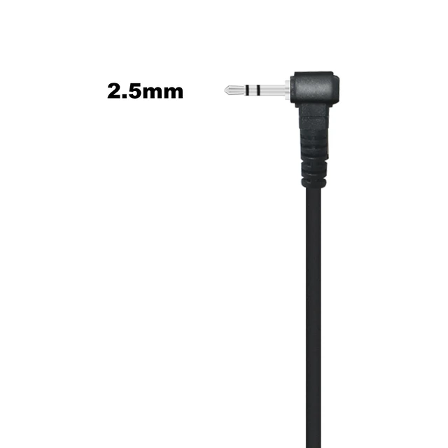Alt view image 3 of 7 - 1-Pin 2.5mm G-Shape Radio Headset for Motorola Talkabout T200 T260 Radios | 5-Pack Walkie Talkie Earpiece with Mic PTT for Motorola Talkabout 2 Way Radio MH230R T460 T600 MR350R MT350R MS350R
