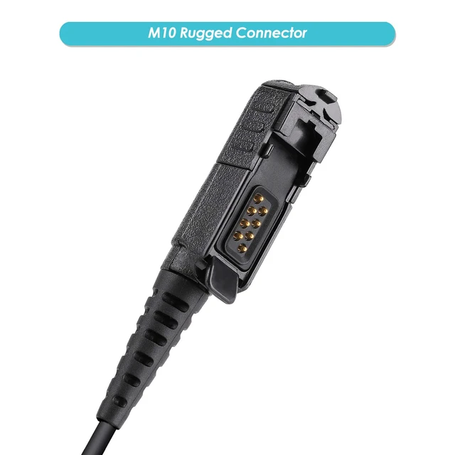 Alt view image 2 of 7 - Walkie Talkie Earpiece with Mic Compatible with Motorola MOTOTRBO XPR 3500e | Covert Air Acoustic Tube Walkie Talkie Headset XPR 3300 3300e 3500 Two-Way Radios Earpiece