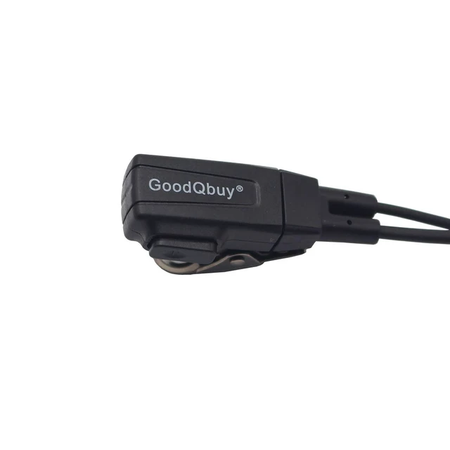 Alt view image 4 of 7 - GoodQbuy D Shape Clip-Ear Headset Earpiece PTT with Mic Compatible with Retevis H-777 Kenwood PUXING Baofeng UV-5R BF-888S 666s 2 Way Radio (10 PCS)