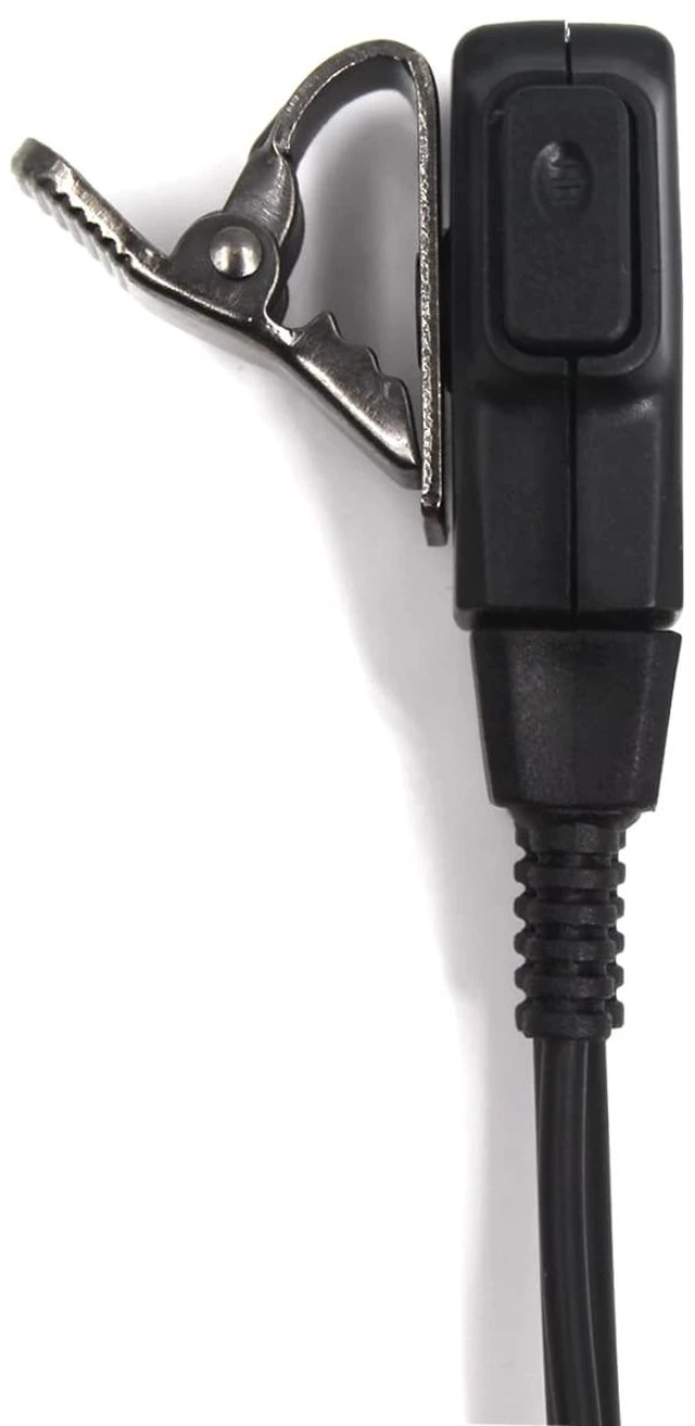 Alt view image 3 of 4 - 10-Pack 2.5mm 1-Pin Acoustic Tube Earpiece Fits Motorola MH230R T200 T260 | Headset Mic Fits T460 T600 MR350R Talkabout Concealed Clear Sound Loud Scenes Radio Walkie Talkie Accessories