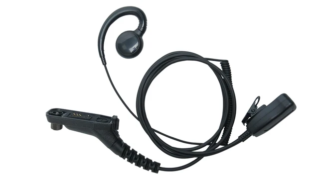 Alt view image 7 of 7 - LYWBETOP 5-Pack APX6000 Earpiece for APX 6000/4000/8000 XPR 7550e Headset | Tactical Two Way Radio Headset, With Mic Compatibel with Motorola ,Quick Release, C-Shape