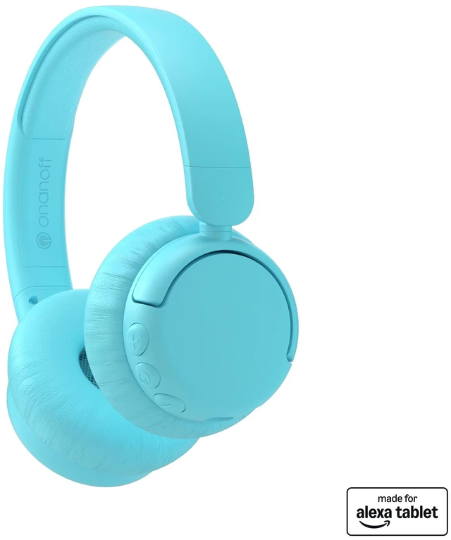 Alt view image 2 of 7 - Made for Alexa Tablets BuddyPhones EcoTime Wireless SafeAudio® Headset (Ages 6+)