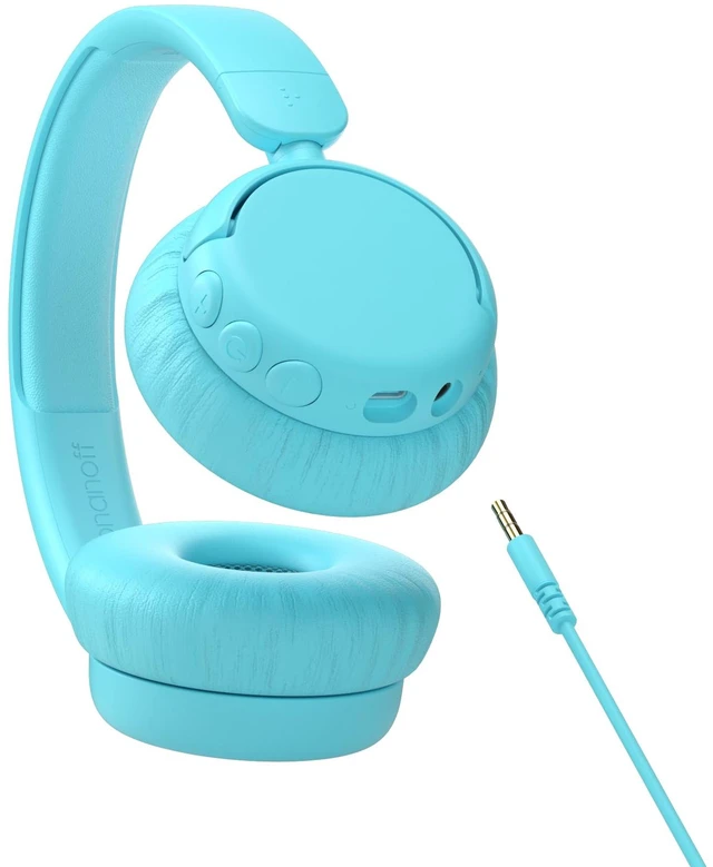 Alt view image 5 of 7 - Made for Alexa Tablets BuddyPhones EcoTime Wireless SafeAudio® Headset (Ages 6+)