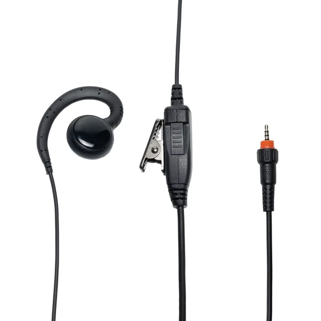 Alt view image 2 of 6 - HEOPBIRD C-Ring Single Pin Earpiece Compatible with Motorola CLP1010 | 1-pack twist-lock C-ring headset replaces HKLN4603 HKLN4455 compatible with CLP1040 CLP1060 business radios