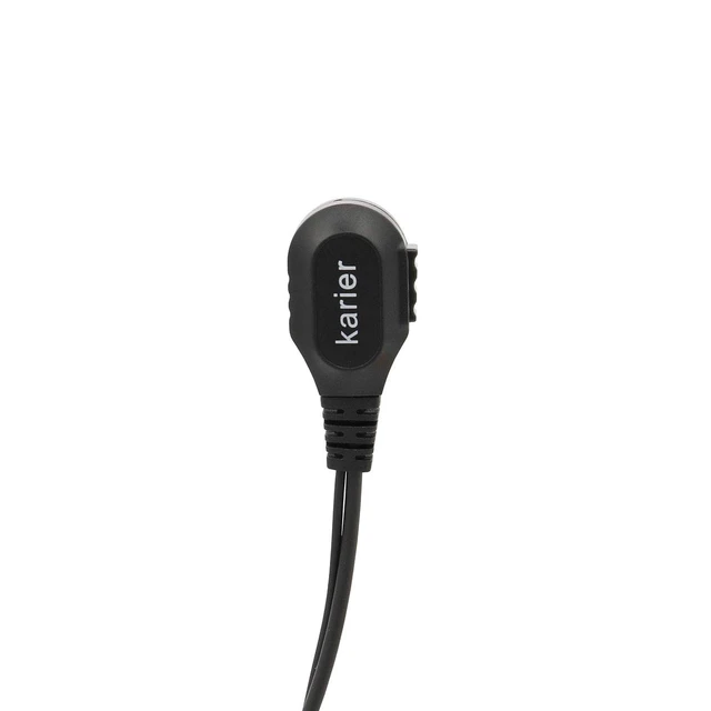Alt view image 3 of 6 - Karier 2 Pin Walkie Talkie Headset Earpiece with PTT Mic and Silica Gel Earloops for Motorola CLS1410 CLS1110 CP200 CP185 CP040 CP1200 GP300 GP2000 GP88 GP3188 Radio Radio(5 Pack)