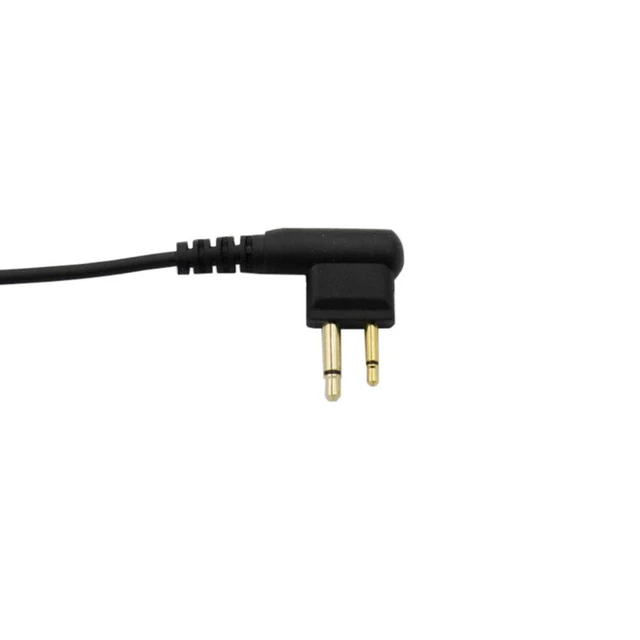 Alt view image 2 of 6 - Karier 2 Pin Walkie Talkie Headset Earpiece with PTT Mic and Silica Gel Earloops for Motorola CLS1410 CLS1110 CP200 CP185 CP040 CP1200 GP300 GP2000 GP88 GP3188 Radio Radio(5 Pack)