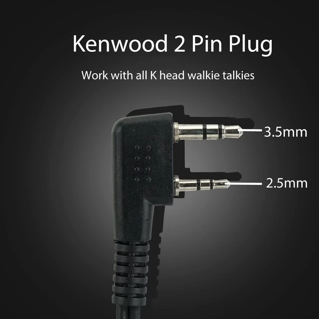 Alt view image 6 of 7 - Retevis DSP Noise Reduction Two Way Radio Headset with Mic,Acoustic Tube | for RT22/RT68/RT21/H777/RT27, Compatible with Pxton, Baofeng, Kenwood 2 Way Radios,Earpiece for Walkie Talkies(1 Pack)