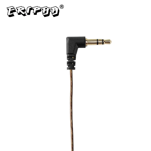 Alt view image 4 of 6 - ERIPHA 3.5mm Covert Tubeless Earpiece for Motorola Radio 22" Brown | HD Listen-Only Headset. Fits 3.5mm Radios. For Police/Law Enforcement