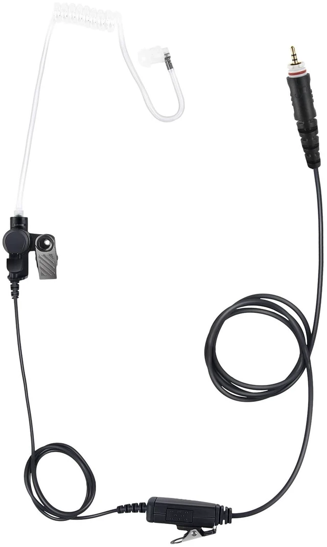 Alt view image 2 of 7 - 2-Way Radio Ear Piece Earpiece Headset Compatible with Motorola clp 1010e 1080e clp1010e clp1080e Walkie Talkie(2Pack)