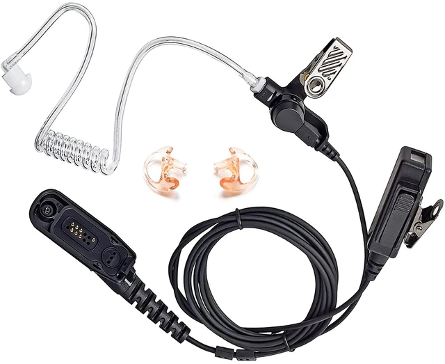 Main image of HYS Surveillance 2 Way Radio Earpiece Acoustic Coil Ear Tube Headset for Motorola XPR 6000 XPR6500 XPR6550 XPR 7000 XPR 7550 XiR-P8200 XiR-P8268 Walkie Talkie