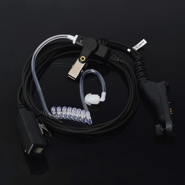Alt view image 3 of 7 - HYS Surveillance 2 Way Radio Earpiece Acoustic Coil Ear Tube Headset for Motorola XPR 6000 XPR6500 XPR6550 XPR 7000 XPR 7550 XiR-P8200 XiR-P8268 Walkie Talkie