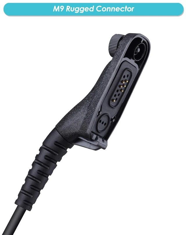 Alt view image 2 of 7 - Two-Way Radio Headset with Mic Compatible with Motorola Mototrbo XPR 7350 | Walkie Talkie Earpiece with Covert Air Acoustic Tube Two-Way Radios Earpiece APX4000 APX7000 APX8000 XPR6350 XPR6550 XPR7550