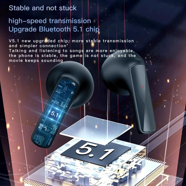 Alt view image 6 of 7 - 2024 NEW Version True Wireless Bluetooth Earbuds in-Ear Headphones Headset with Charging Case Compatible with Apple & Android, Dual Connect, Built-in Microphone, Stereo Sound - Model 21