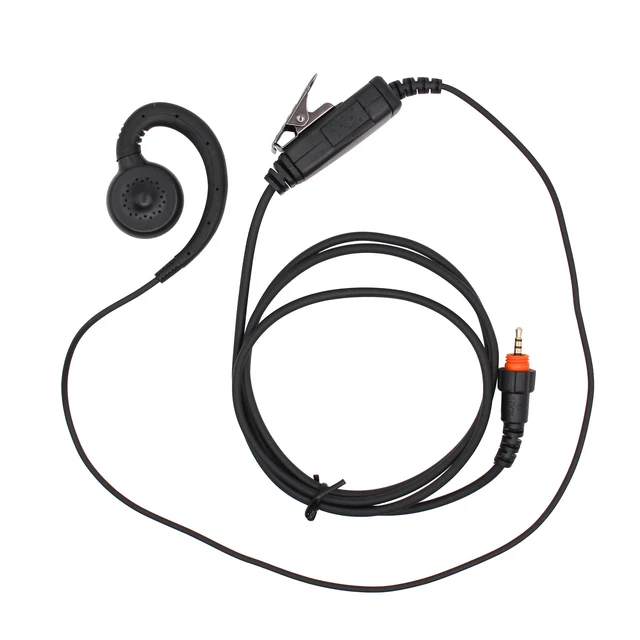 Alt view image 6 of 7 - Aimtobest HKLN4487 HKLN4455 Earpiece Compatible for Motorola CLP1010 CLP1040 CLP1060 CLP446 with PTT Mic HKLN4603 Earhook Headset
