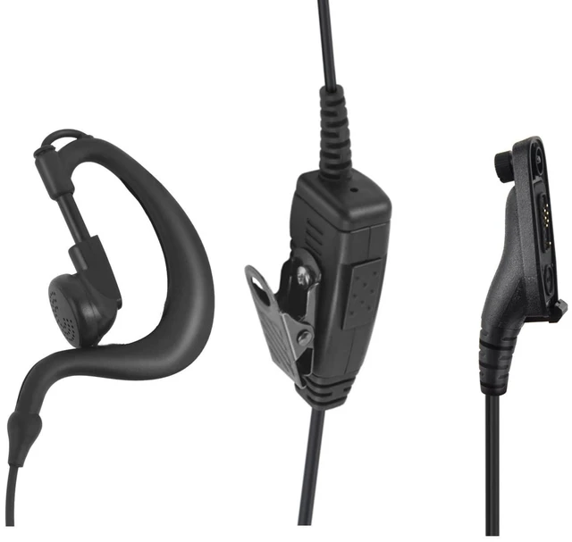Main image of STDGOVE 2-Way Radio Earpiece Headset PTT Mic, G Shape | For Motorola APX 6000, 6000R 6000LI 60000XE 1000 400 4000 7000 8000 8000XE 900 9000, XPR 7550E 6550E 6550 7550 6350 7350E