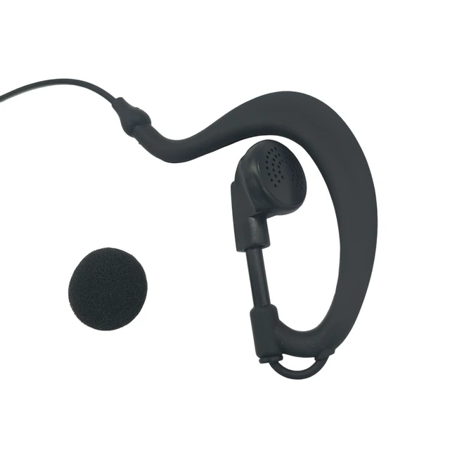 Alt view image 4 of 6 - STDGOVE 2-Way Radio Earpiece Headset PTT Mic, G Shape | For Motorola APX 6000, 6000R 6000LI 60000XE 1000 400 4000 7000 8000 8000XE 900 9000, XPR 7550E 6550E 6550 7550 6350 7350E