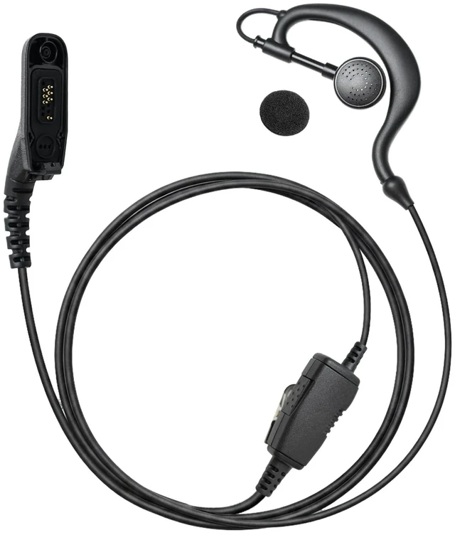 Main image of stdgove 2-Way Radio Earpiece with Mic, G Earhook Headset | For Security/Construction, Compatible with Motorola XPR6550, XPR7550, APX6000, APX8000, SRX2200