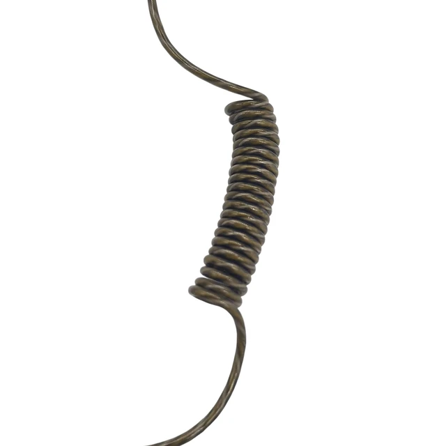 Alt view image 6 of 7 - stdgove 3.5mm Listen Only Earpiece Tubeless Covert Ear Piece High Difination Surveillance Headset for Police Law Enforcement Walkie Talkie Shoulder Speaker Mic(Wired,Clear)