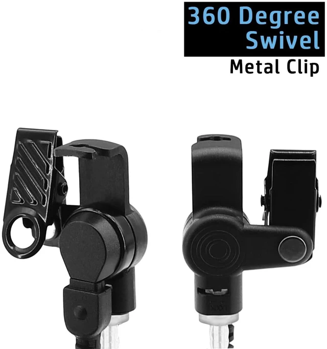 Alt view image 3 of 5 - Headset Earpiece PTT for Kenwood Radio NX-200 NX-210 NX-300 Multi-pin