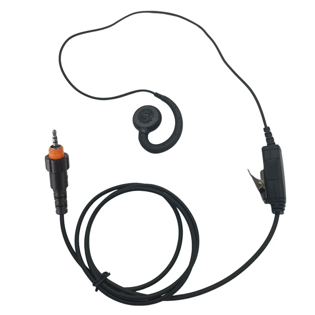 Main image of stdgove Standard Headset Headphone Ear Piece Surveillance Earpiece with Mic for Motorola clp 1040 1010 1080 1060 Series 2-Way Radios(C Ring Swivel)