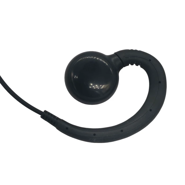 Alt view image 4 of 6 - stdgove Standard Headset Headphone Ear Piece Surveillance Earpiece with Mic for Motorola clp 1040 1010 1080 1060 Series 2-Way Radios(C Ring Swivel)