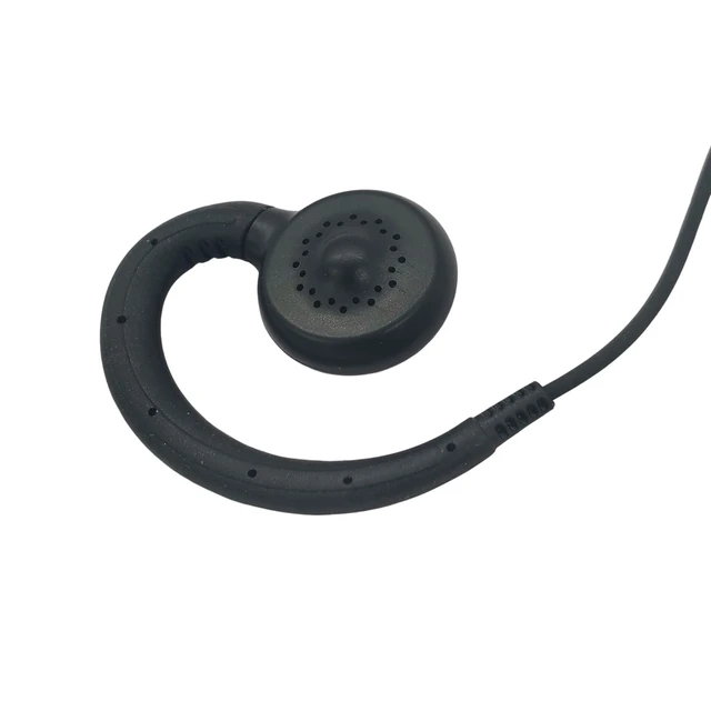 Alt view image 5 of 6 - stdgove Standard Headset Headphone Ear Piece Surveillance Earpiece with Mic for Motorola clp 1040 1010 1080 1060 Series 2-Way Radios(C Ring Swivel)