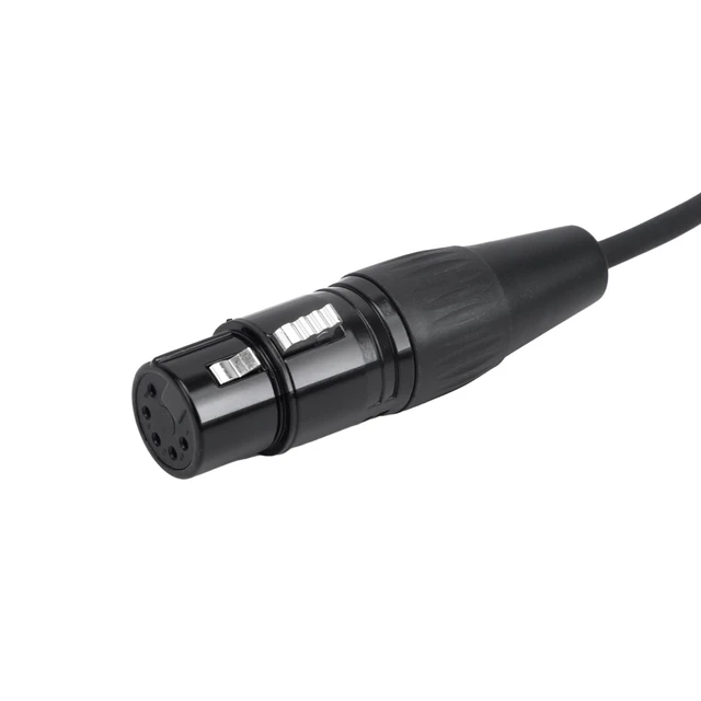 Alt view image 4 of 4 - 5 Pin XLR Female to GA Dual Plugs Male, Adapter Cable for Airbus Bose a320 a20 a30 Pilot Aviation Headset GA Headphone